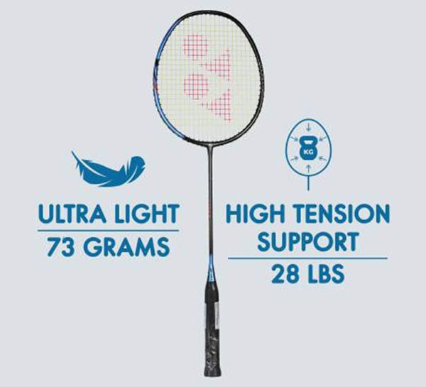 Yonex Astrox Smash Badminton Racquet_BlackIceBlue 7