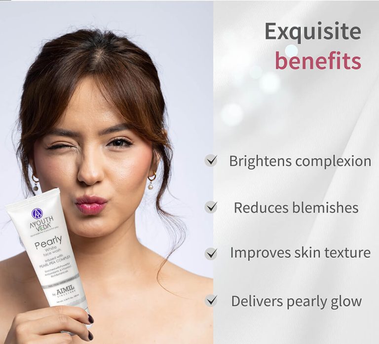 Ayouthveda Pearly White Face Wash 100ml Big Value Shop