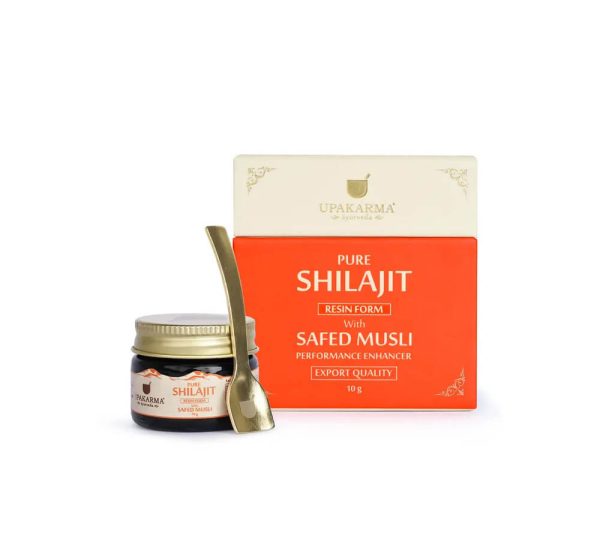 Upakarma Ayurveda Pure Shilajit Resin with Safed Musli_cover