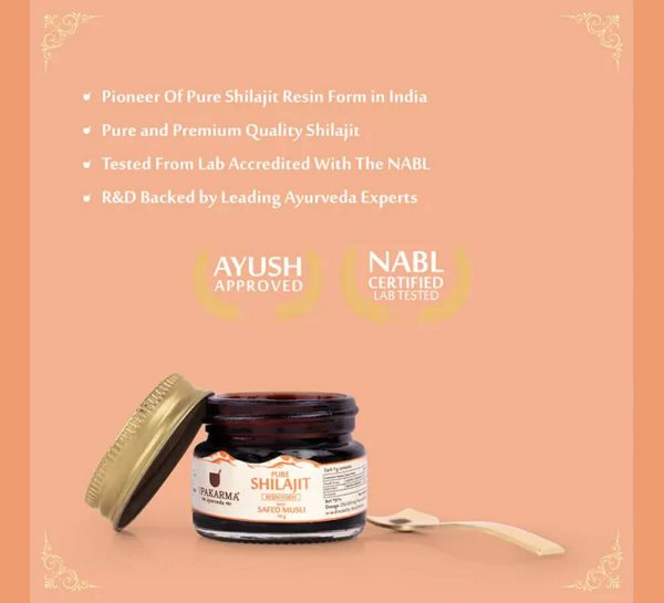 Upakarma Ayurveda Pure Shilajit Resin with Safed Musli_cover7