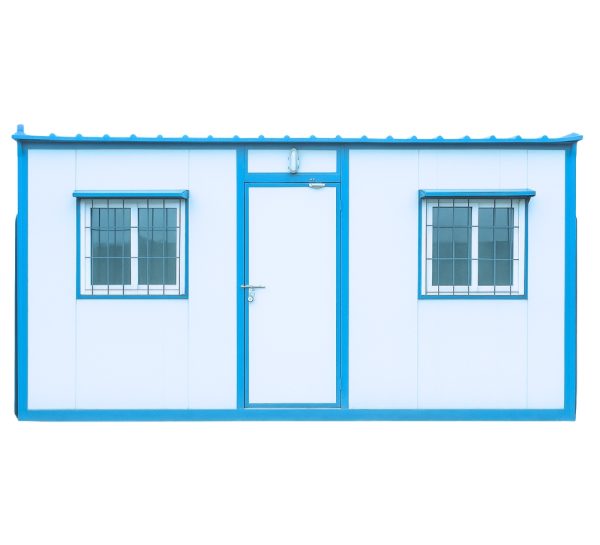 Portable Office Cabin Puf Panel Office Cabin 20x8x8 feets Ready to Use