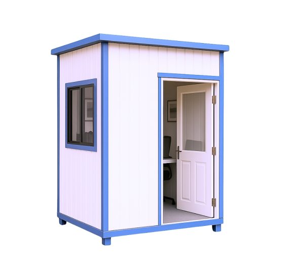 Portable Office Cabin PUF Panel Office Cabin 8x4x8 feets Ready to Move in