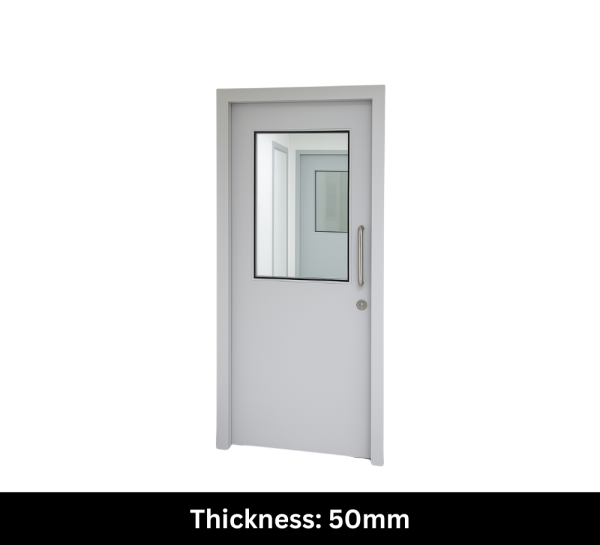 PUF Panel Clean Room Doors-SingleLeaf-Thickness-50mm