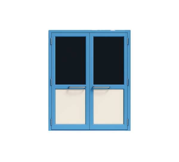 PUF Panel Laboratory Door-Double Leaf-40mm