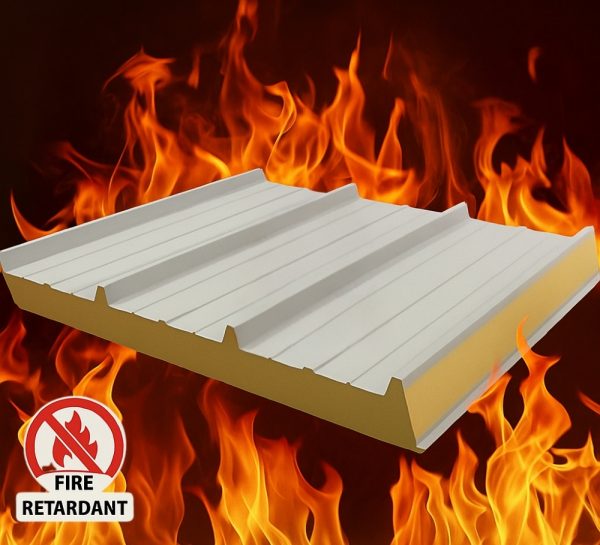 Fire Retardant Roof PUF Panel_1
